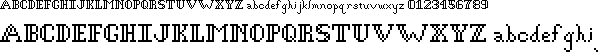 Font Font Gothic Pixel