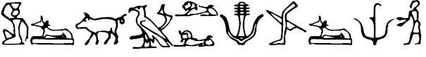 Free Font Hieroglify