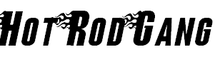 Free Font Hot Rod Gang BV
