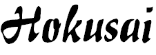 Font Font Hokusai
