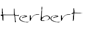 Free Font Herbert