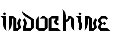 Free Font Indochine