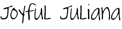 Free Font Joyful Juliana