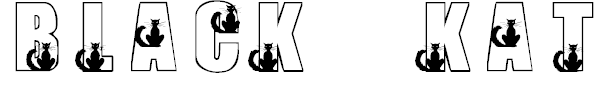 Free Font KR Black Kat