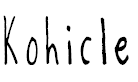 Free Font Kohicle25