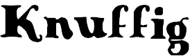 Free Font Knuffig