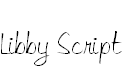 Free Font Libby Script