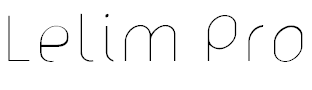 Free Font Lelim Pro