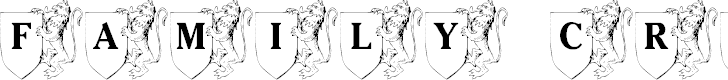 Free Font LMS Family Crest
