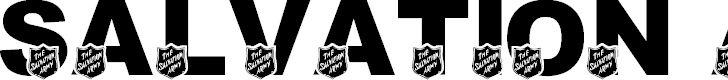 Free Font LMS Salvation Army