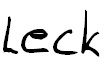 Free Font Leck