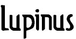 Free Font Lupinus