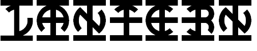 Font Font Lantern