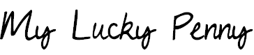 Free Font My Lucky Penny