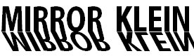 Free Font Mirror Klein