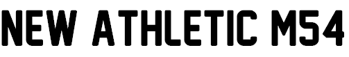 Free Font New Athletic M54
