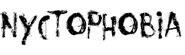 Free Font Nyctophobia