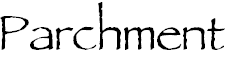 Free Font Parchment MF