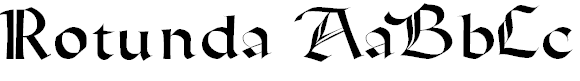 Font Font Rotunda