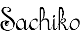 Free Font Sachiko