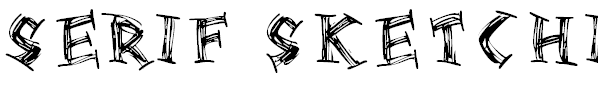 Free Font Serif sketchia