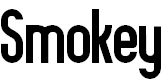 Free Font Smokey