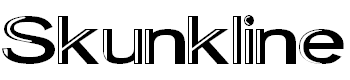 Free Font Skunkline