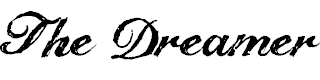 Free Font The Dreamer