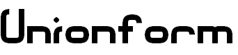 Free Font Unionform