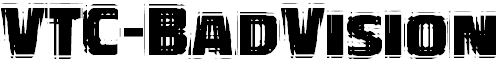 Free Font VTC-BadVision