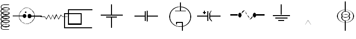 Free Font vac tube symbols v1.2