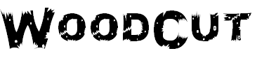 Free Font WoodCut
