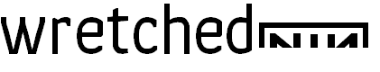 Free Font Wretched
