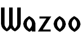 Free Font Wazoo