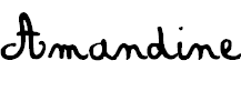 Free Font Amandine