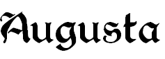 Free Font Augusta