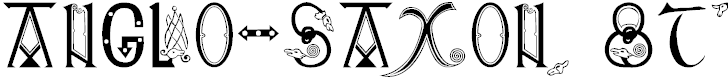 Free Font Anglo-Saxon, 8th c.