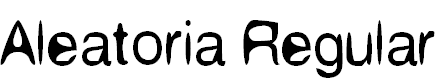 Free Font Aleatoria