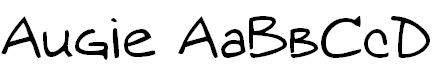 Free Font Augie