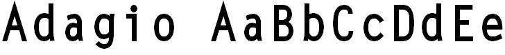 Free Font Adagio