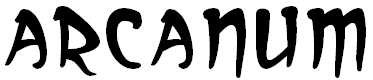 Free Font Arcanum