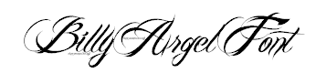 Free Font Billy Argel Font