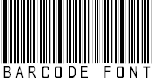 Free Font barcode font