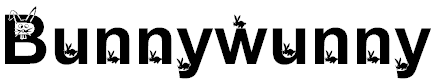 Free Font Bunnywunny