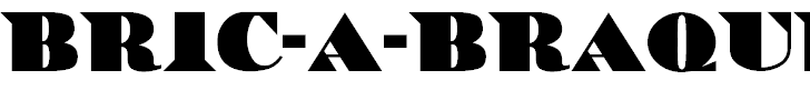 Free Font Bric-a-Braque