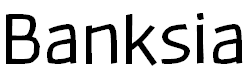 Free Font Banksia