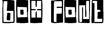 Free Font Box Font