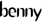 Free Font Benny