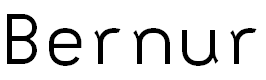 Font Font Bernur