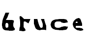 Free Font Bruce